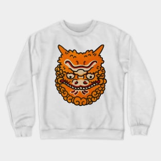 Traditional Tattoo kuniyoshi faces Crewneck Sweatshirt